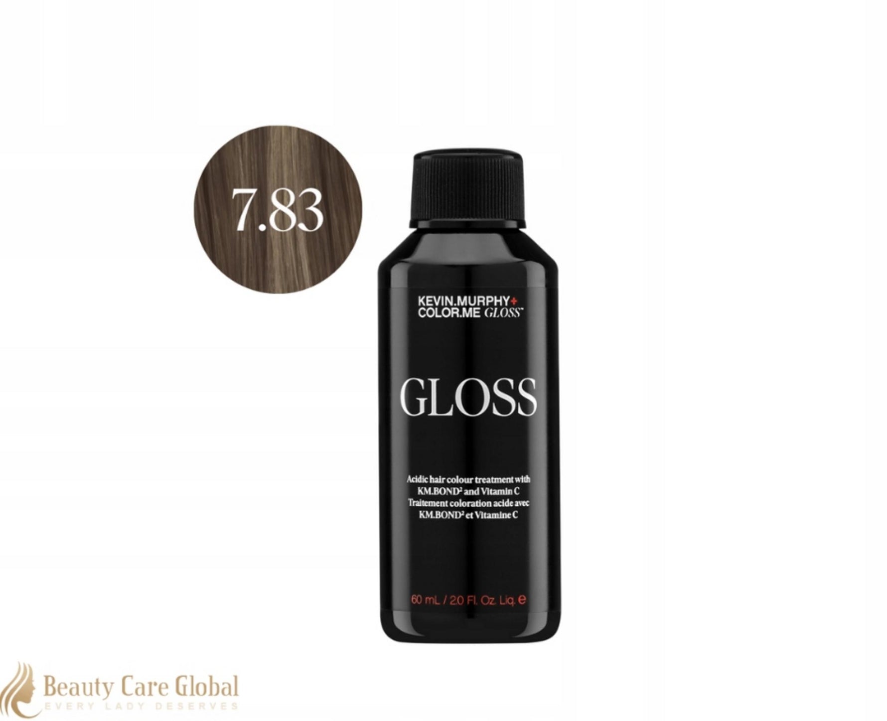Kevin Murphy, GLOSS, Vopsea de păr demi-permanentă, 7.83 Medium Blonde Violet Gold, 60 ml