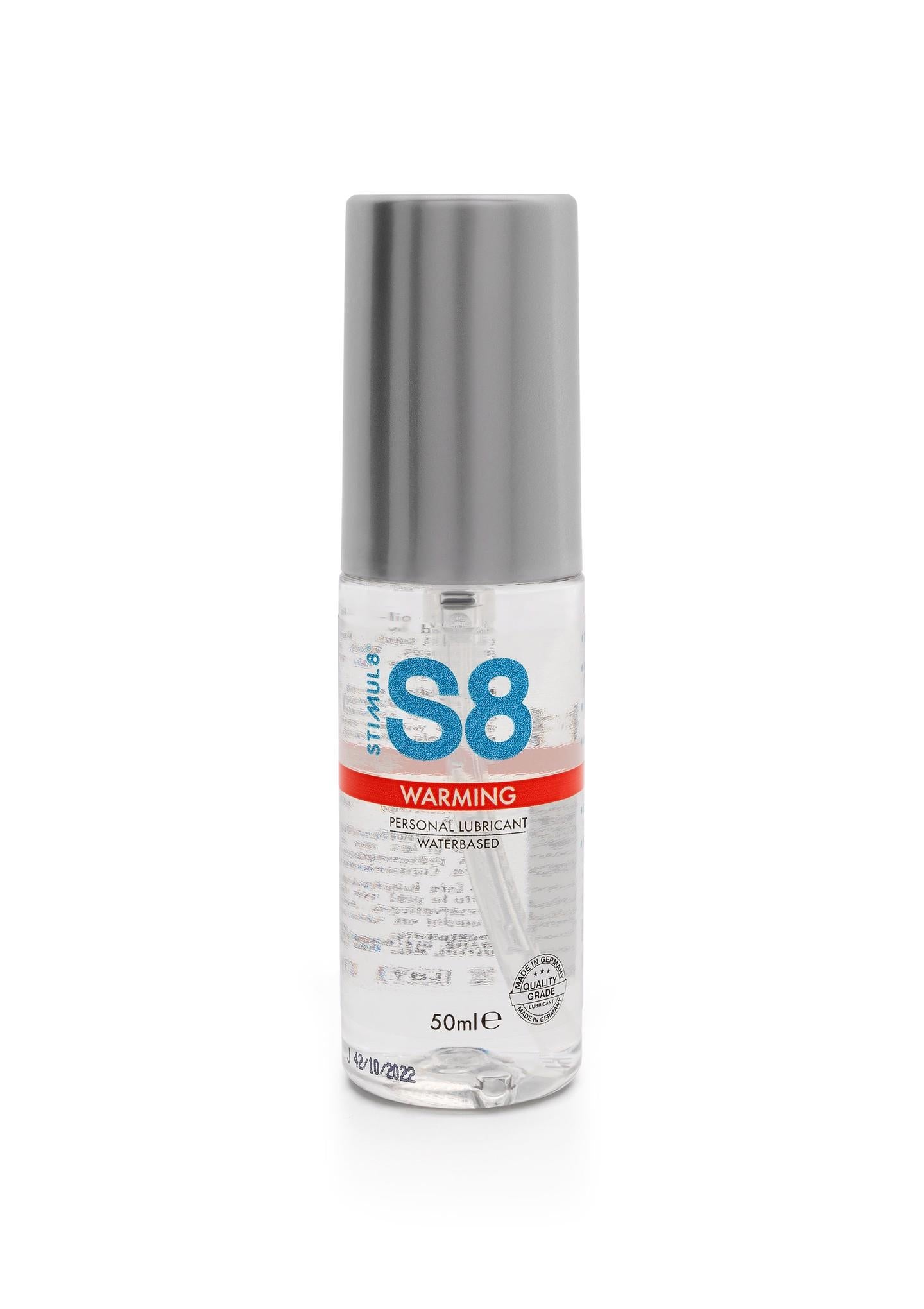 Lubrifiant încălzitor pe bază de apă S8 50 ml