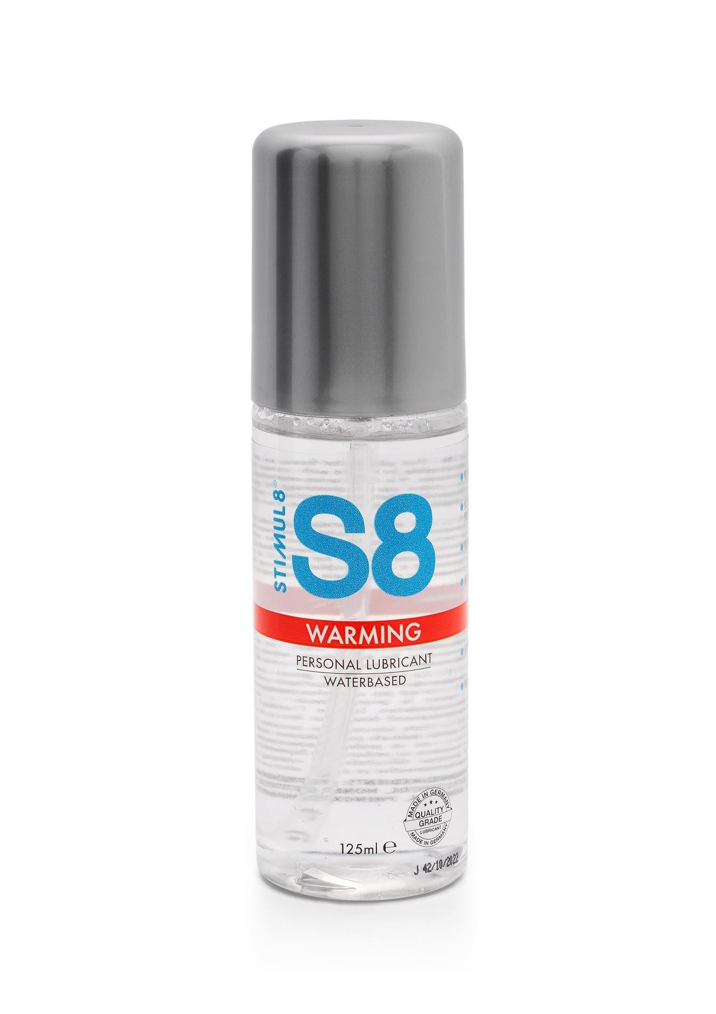 Lubrifiant încălzitor pe bază de apă S8 125 ml