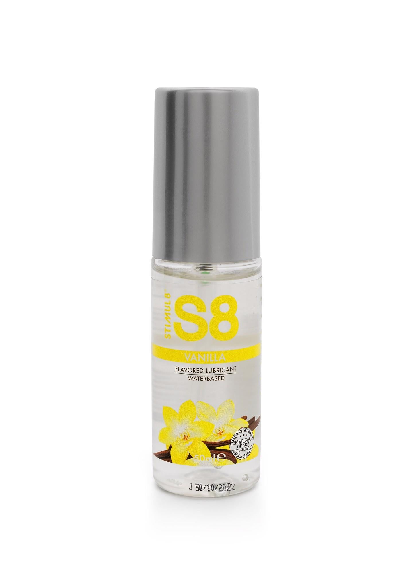Lubrifiant cu aromă de vanilie Stimul8 S8 50 ml