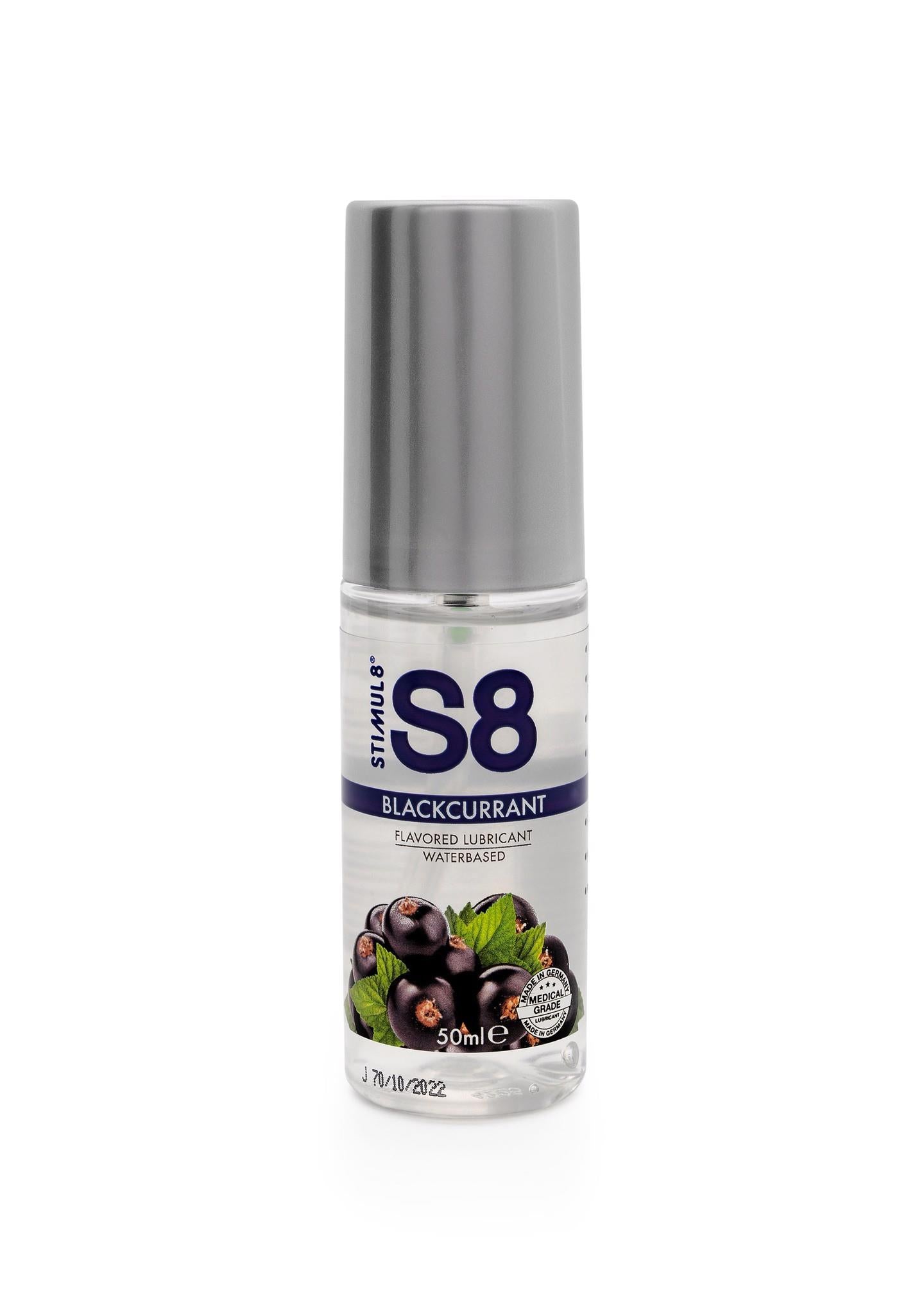 Lubrifiant aromat S8 coacăze negre 50 ml