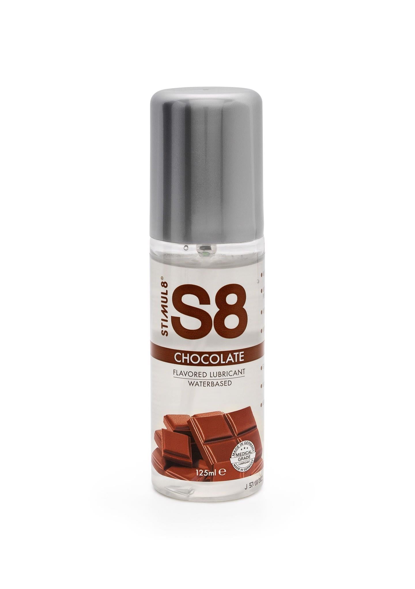 Lubrifiant aromat S8 ciocolată 125 ml