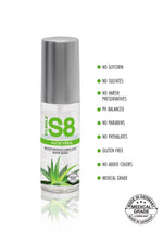 Lubrifiant pe bază de apă cu Aloe Vera S8 50 ml