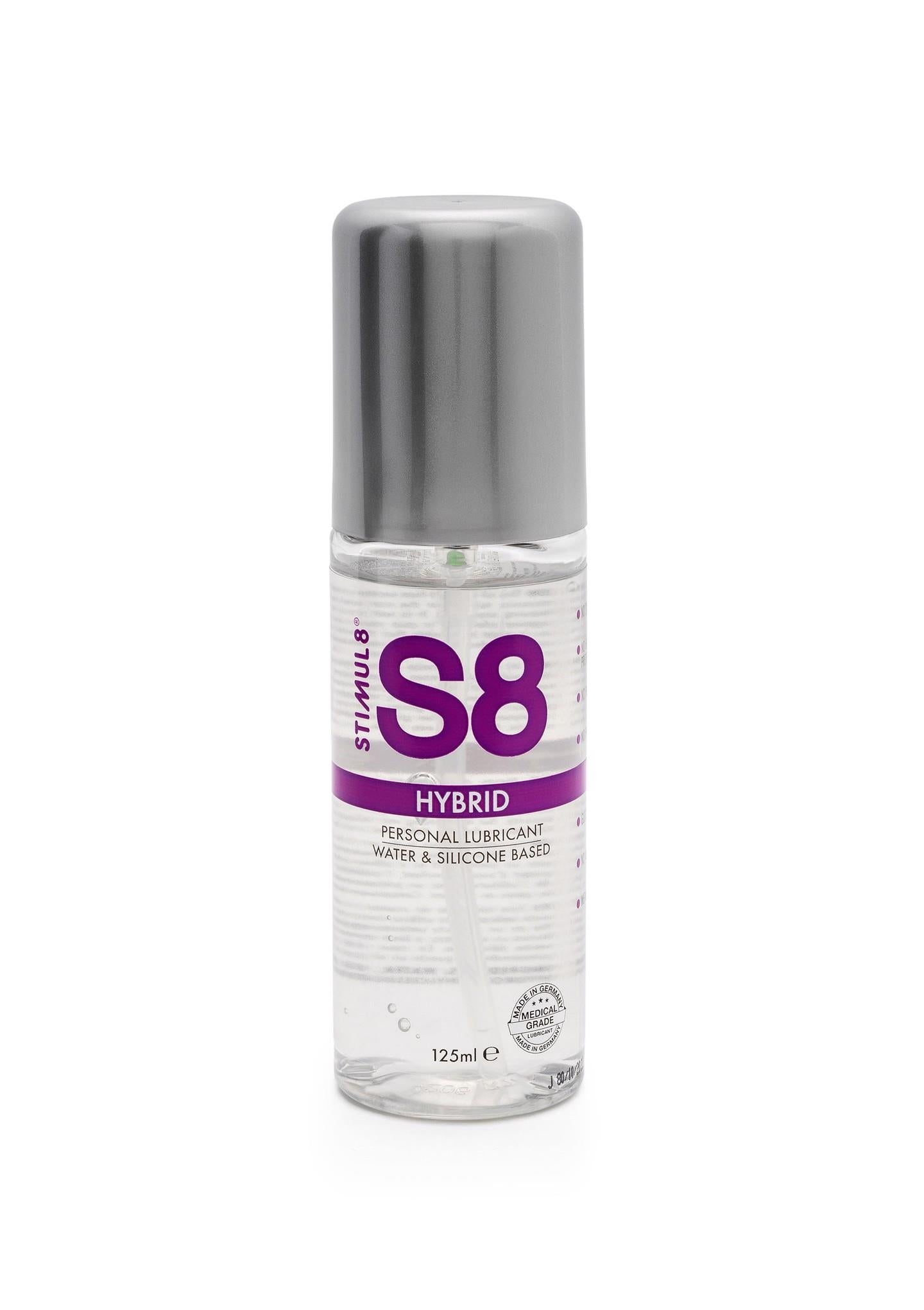 Lubrifiant hibrid cu silicon natural S8 125 ml