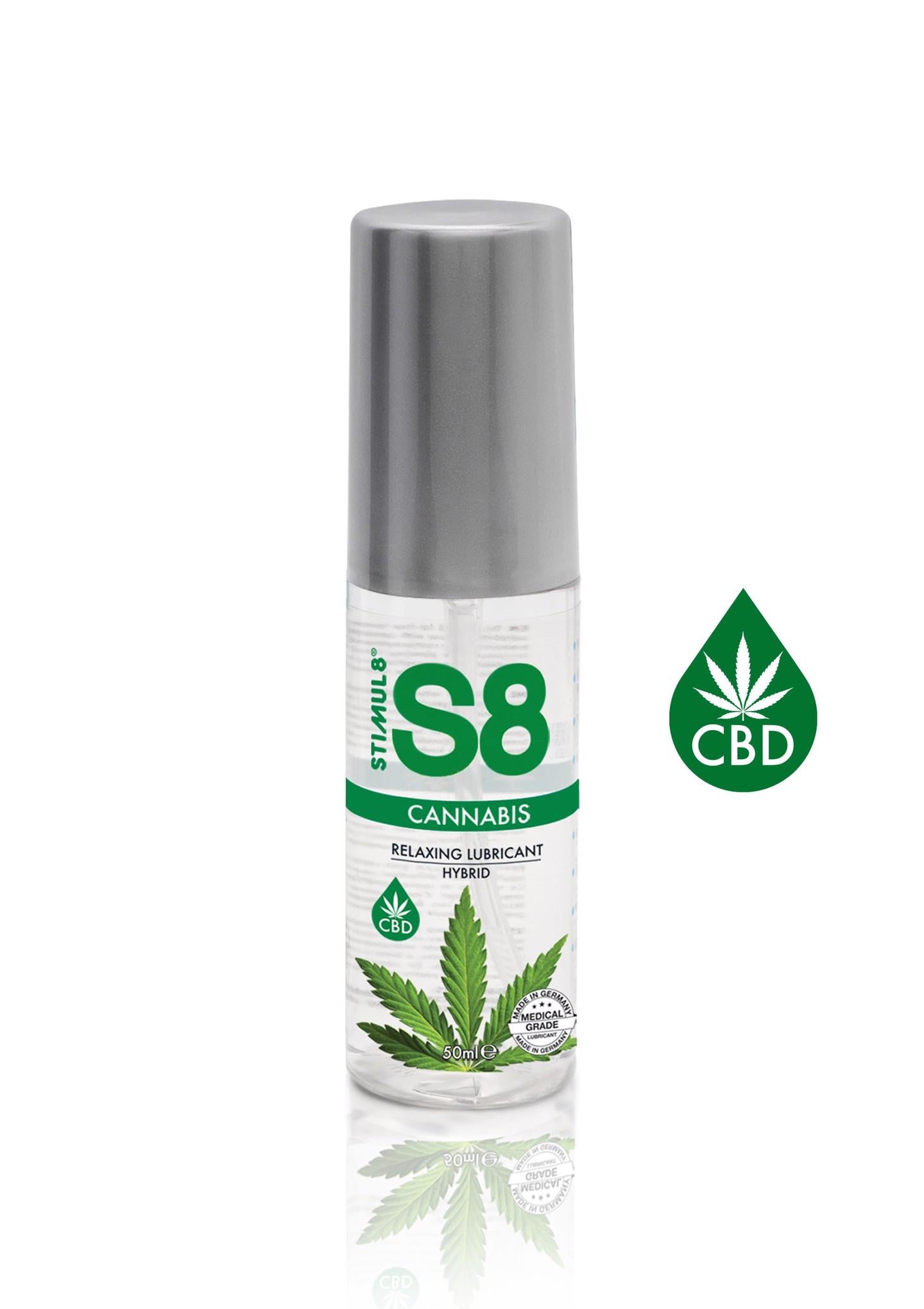 Lubrifiant hibrid S8 cu canabis 50 ml