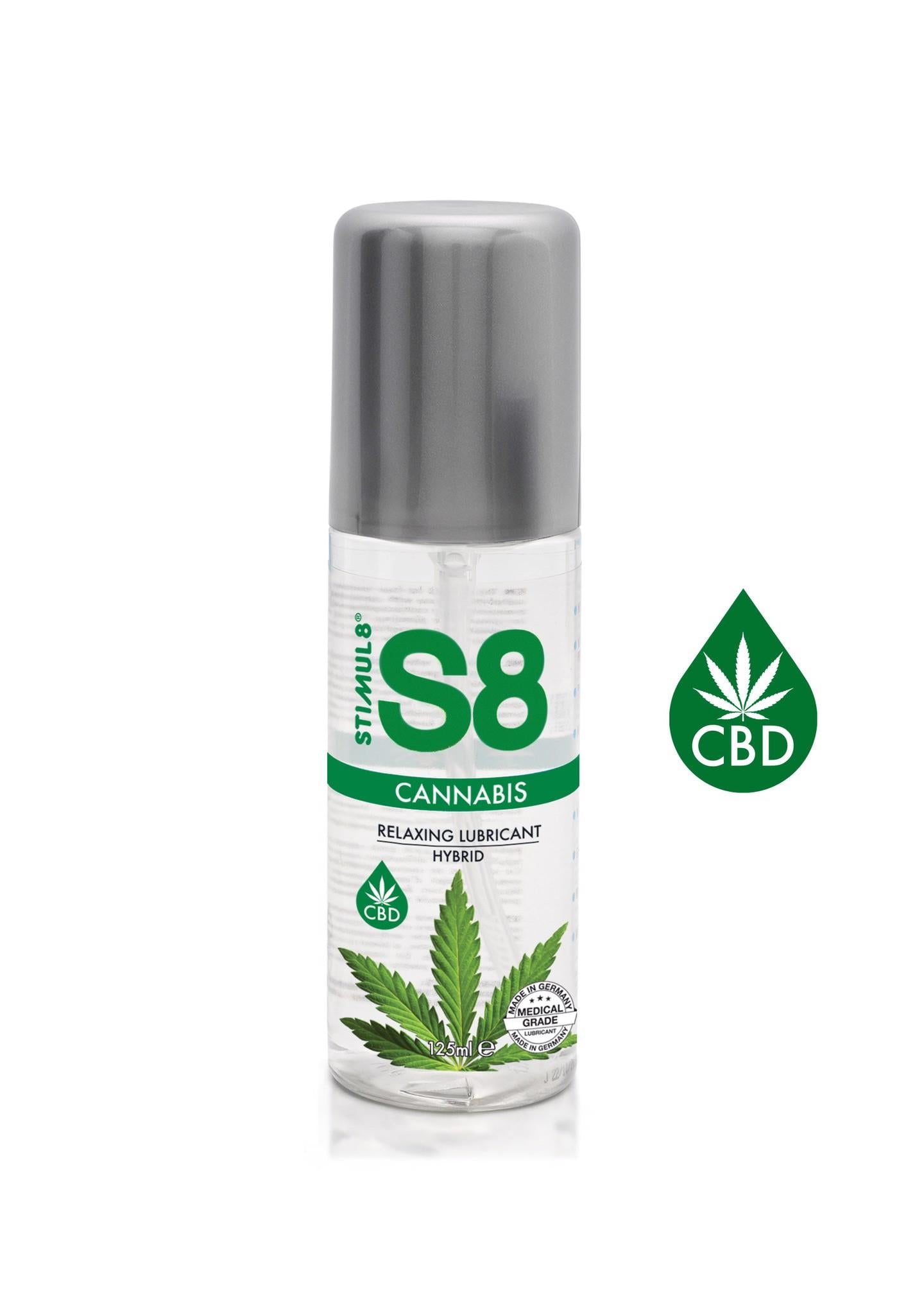 Lubrifiant hibrid cu canabis S8 125ml