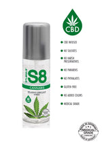 Lubrifiant hibrid cu canabis S8 125ml