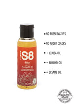 Ulei de masaj S8 Stimul8 cu ceai verde și flori de soc 50 ml