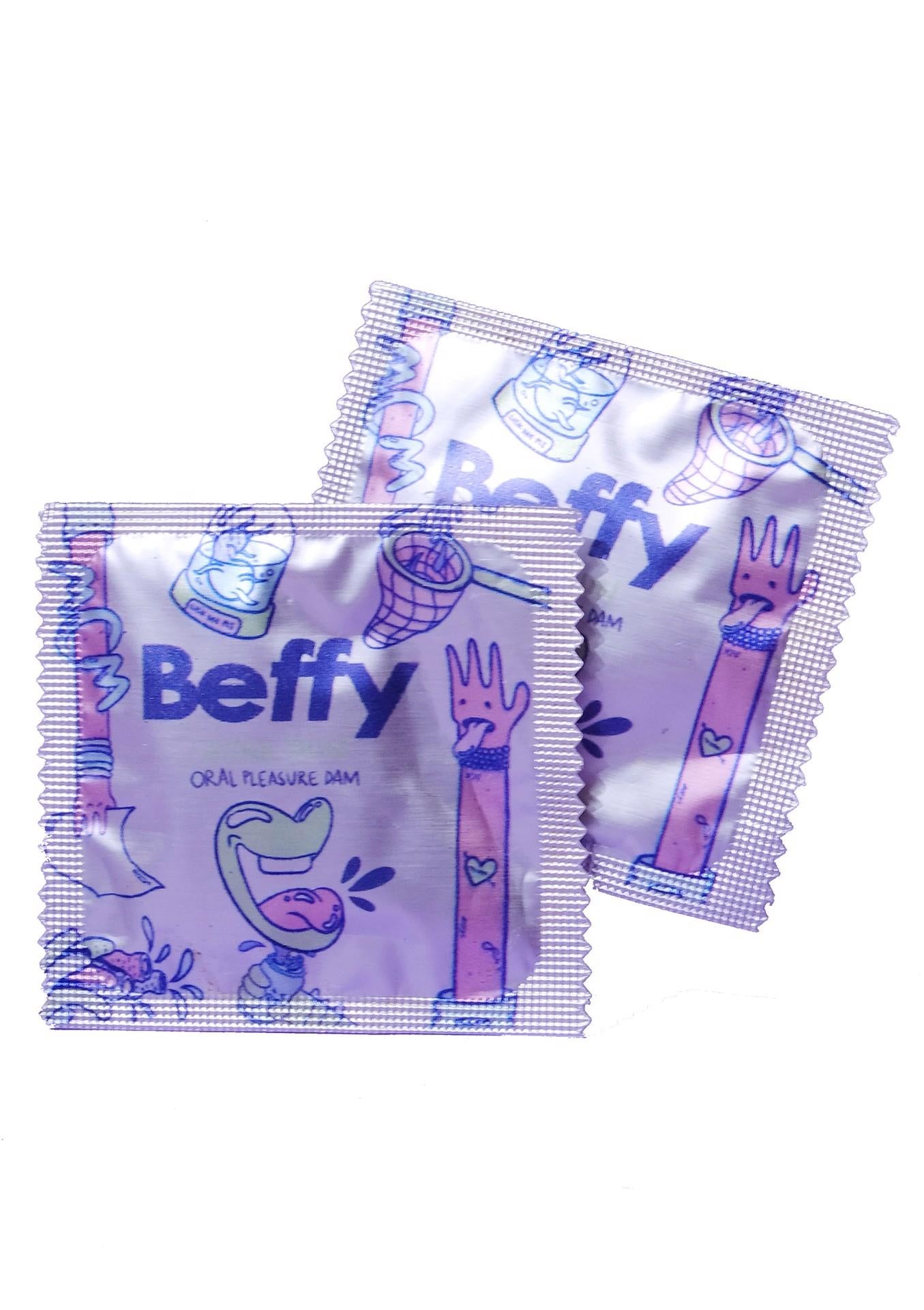 Șervețele umede orale naturale Beffy, 2 bucăți