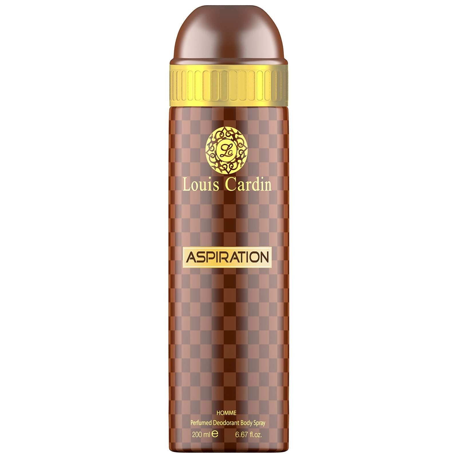 Louis Cardin, Aspiration, Deodorant spray, Pentru bărbați, 200 ml