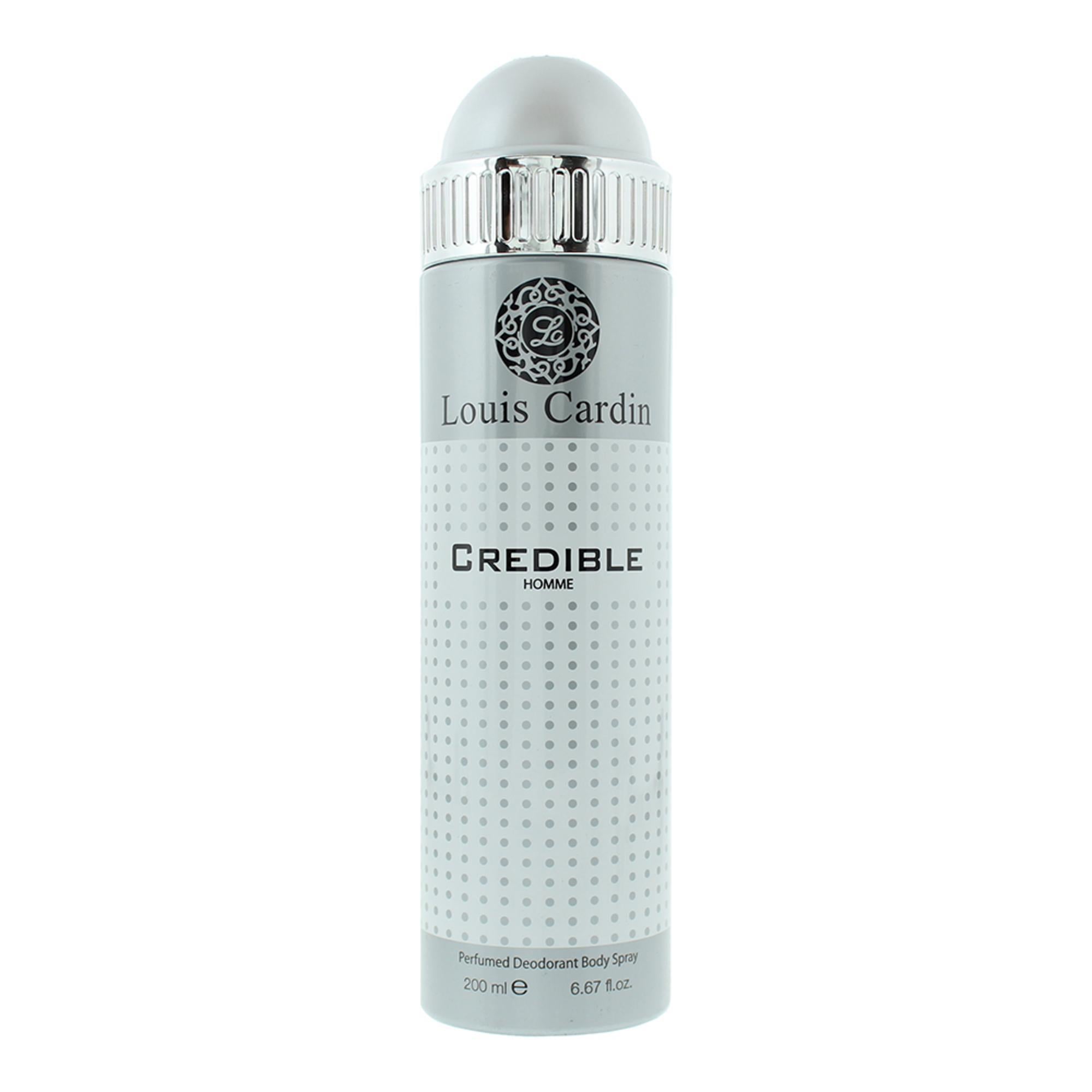 Louis Cardin, Credible Homme, Deodorant Spray, For Men, 200 ml