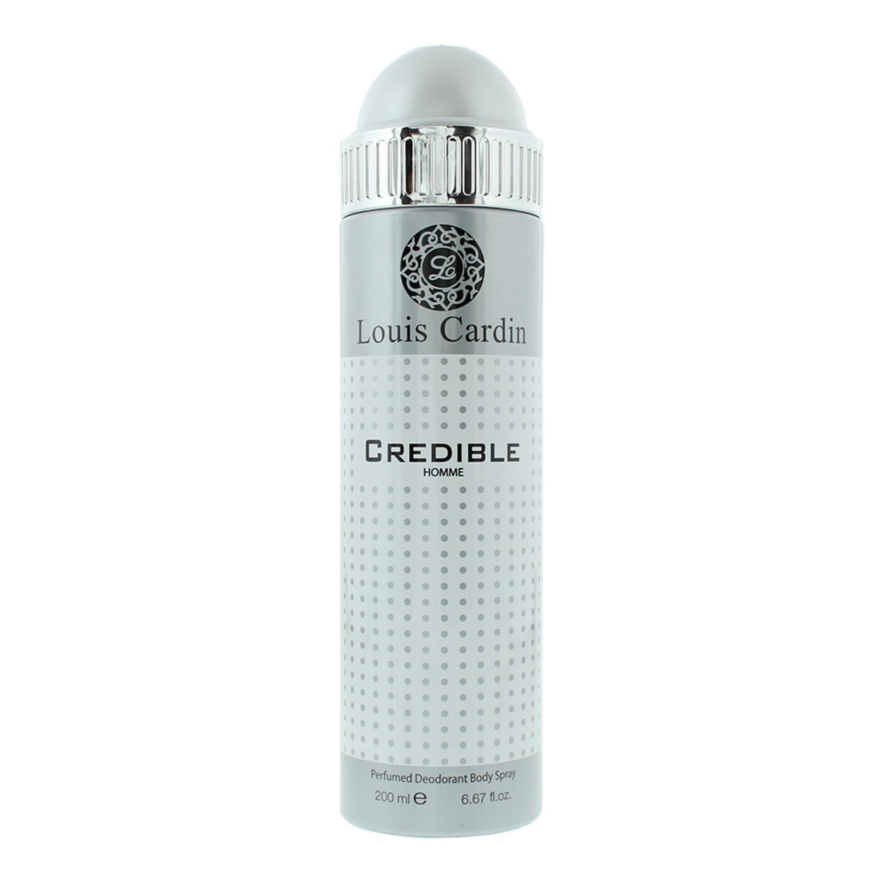 Louis Cardin, Credible Homme, Deodorant Spray, For Men, 200 ml
