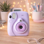 Aparat foto digital instantaneu, 16 cartușe marker mov, 8 GB