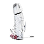 Extensor vibrant pentru penis Baile cu proeminențe de 2 cm
