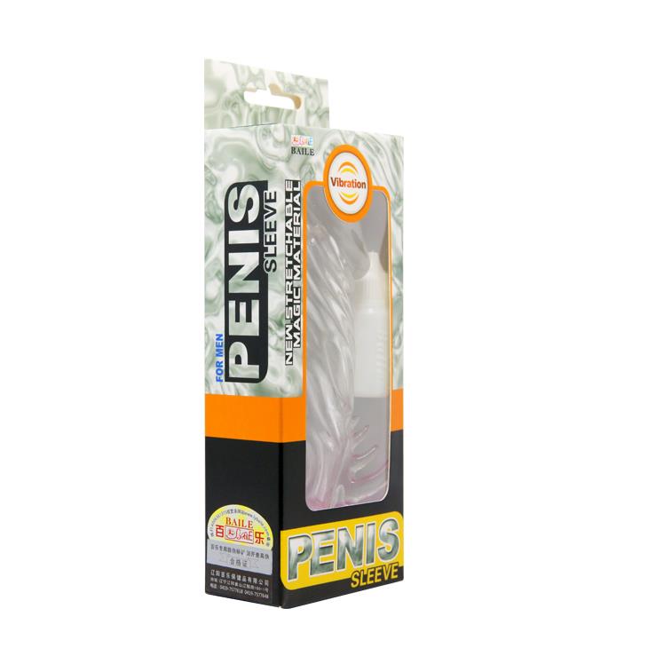 Extensor vibrant pentru penis Baile cu proeminențe de 2 cm