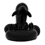 Inel vibrant pentru penis Baile Sweet Dolphin, negru