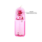 Stimulator vibrant fluture roz Baile cu strap-on