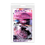 Stimulator vibrant fluture roz Baile cu strap-on