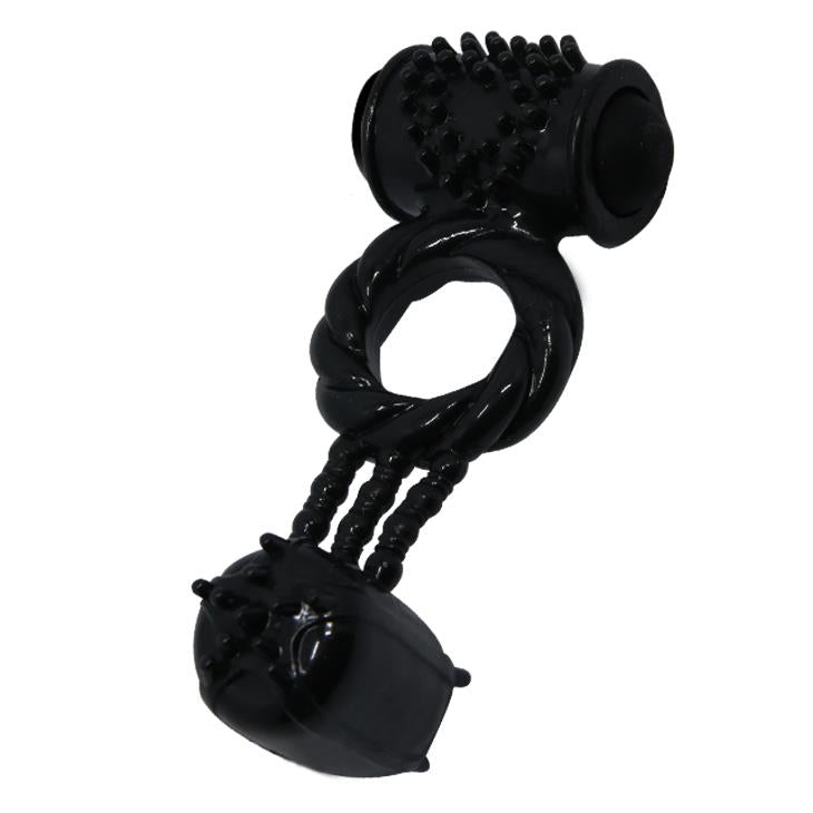 Inel vibrant texturat pentru penis Baile Sweet