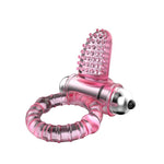 Inel vibrant pentru penis Baile Sweet, roz