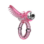 Inel vibrant pentru penis Baile Sweet, roz