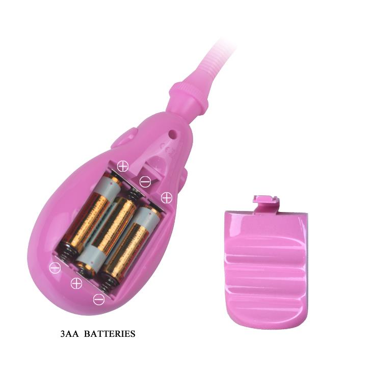 Pompă de sân automată cu baterii Baile Beast Pink