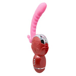 Stimulator clitoridian flexibil din silicon Baile Rolling Fun II
