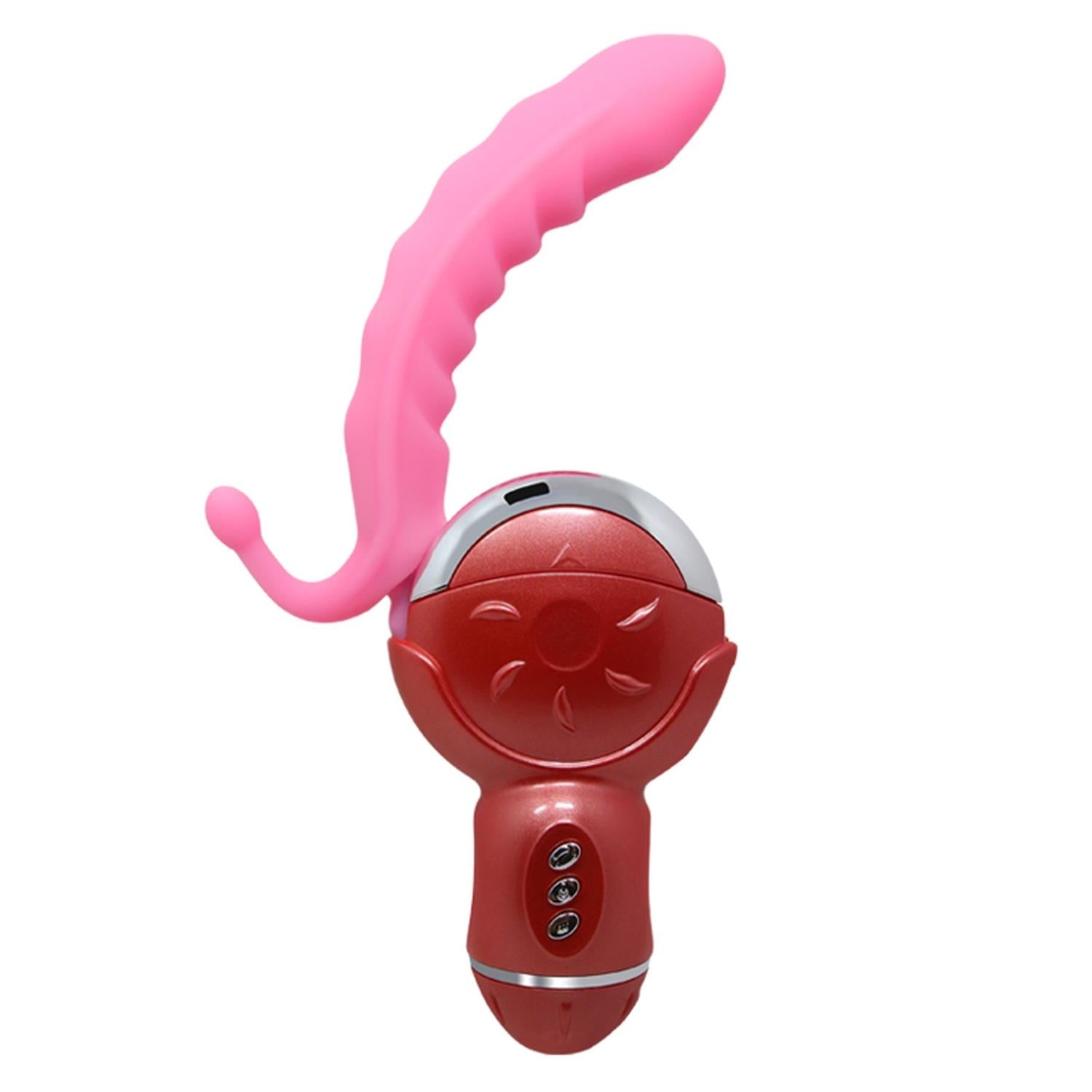Stimulator clitoridian flexibil din silicon Baile Rolling Fun II
