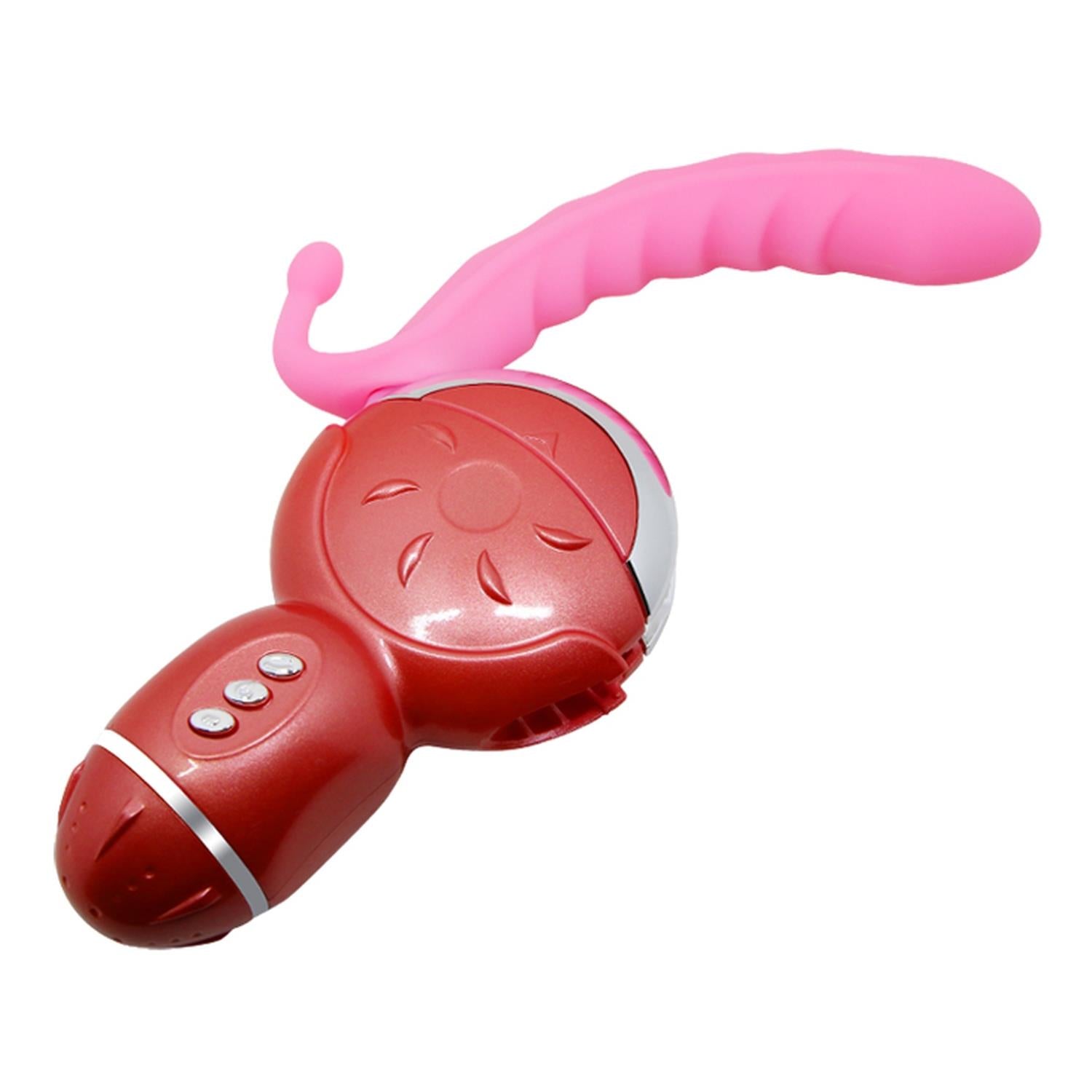 Stimulator clitoridian flexibil din silicon Baile Rolling Fun II