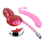 Stimulator clitoridian flexibil din silicon Baile Rolling Fun II