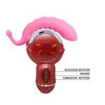 Stimulator clitoridian flexibil din silicon Baile Rolling Fun II