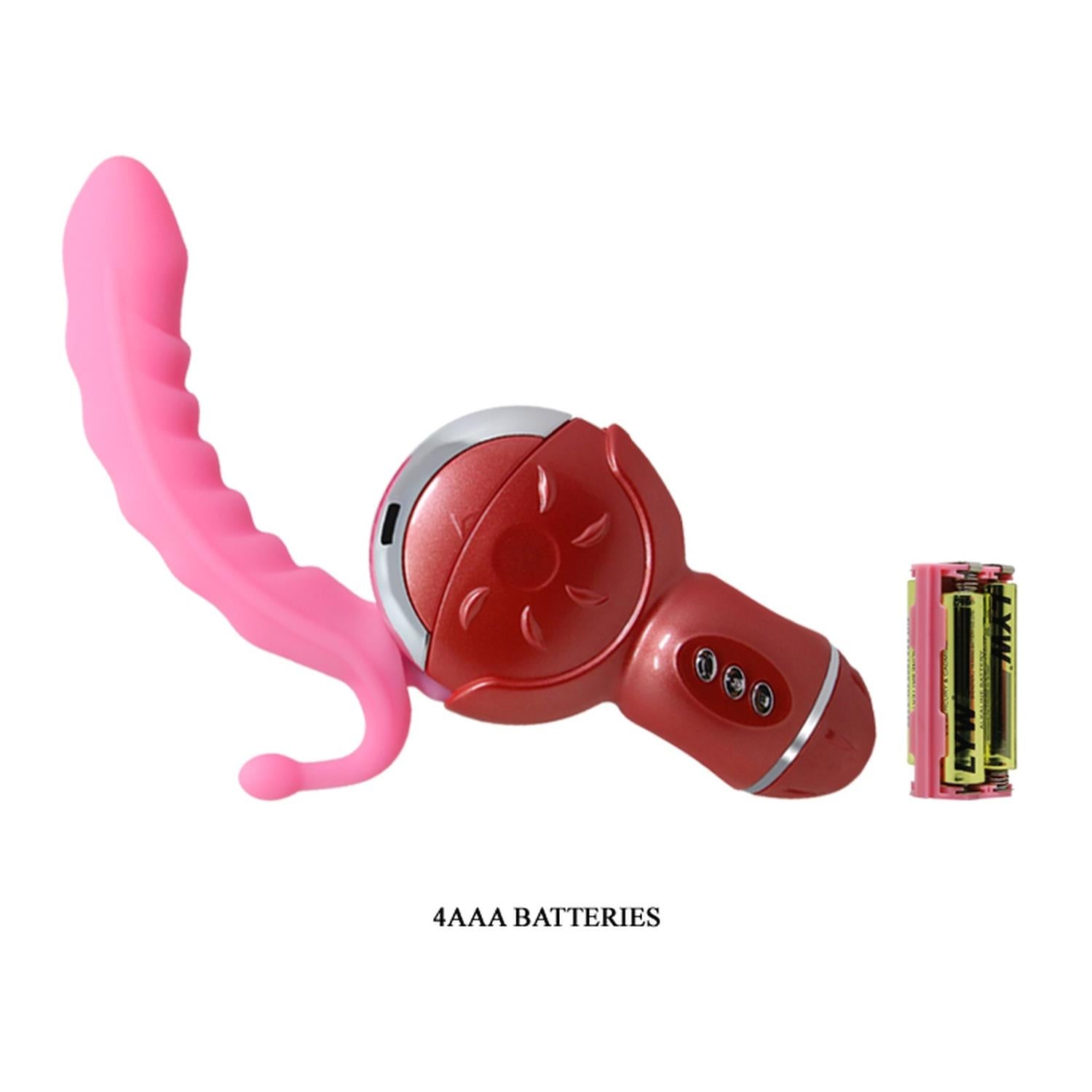 Stimulator clitoridian flexibil din silicon Baile Rolling Fun II