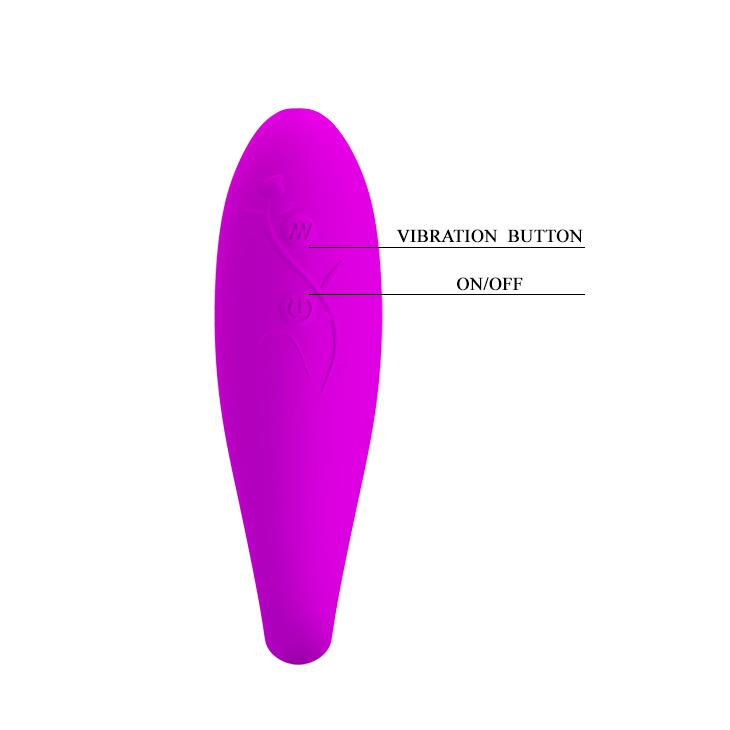 Stimulator clitoridian USB din silicon violet Pretty Love Fascination