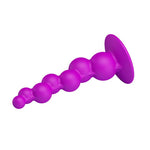 Dop anal cu ventuză din silicon Pretty Love violet