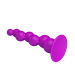 Dop anal cu ventuză din silicon Pretty Love violet