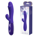 Vibrator Pretty Love Snappy pentru tineri, model iepuraș, 30 de vibrații