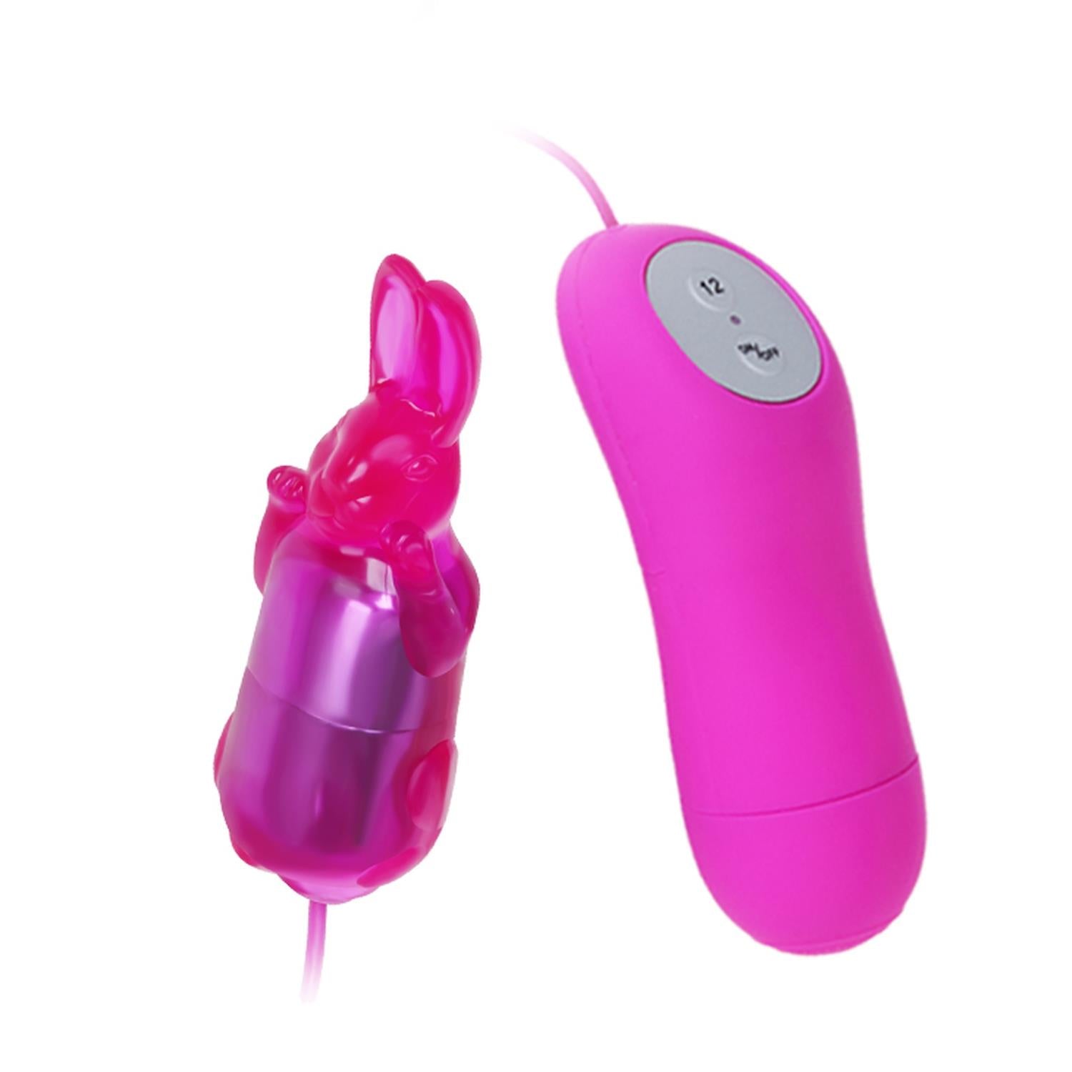 Vibrator Baile Cute Secret Mini Bunny cu 12 funcții