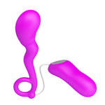 Vibrator compact Pretty Love din silicon pentru punctul G, 12 funcții, impermeabil