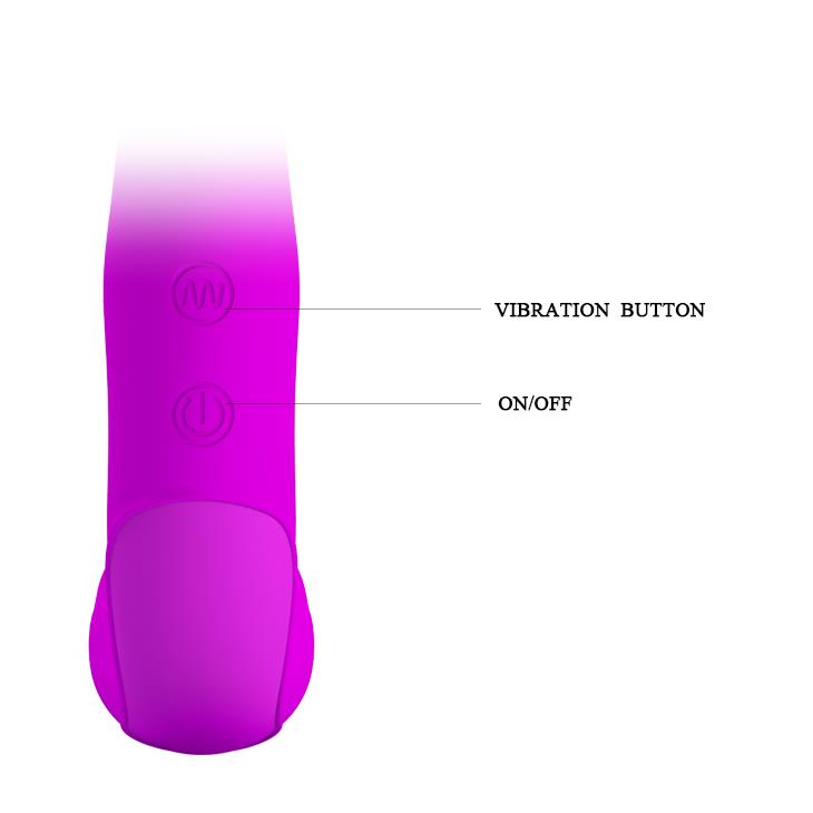Vibrator Pretty Love Angelo pentru punctul G, 30 de funcții de vibrație