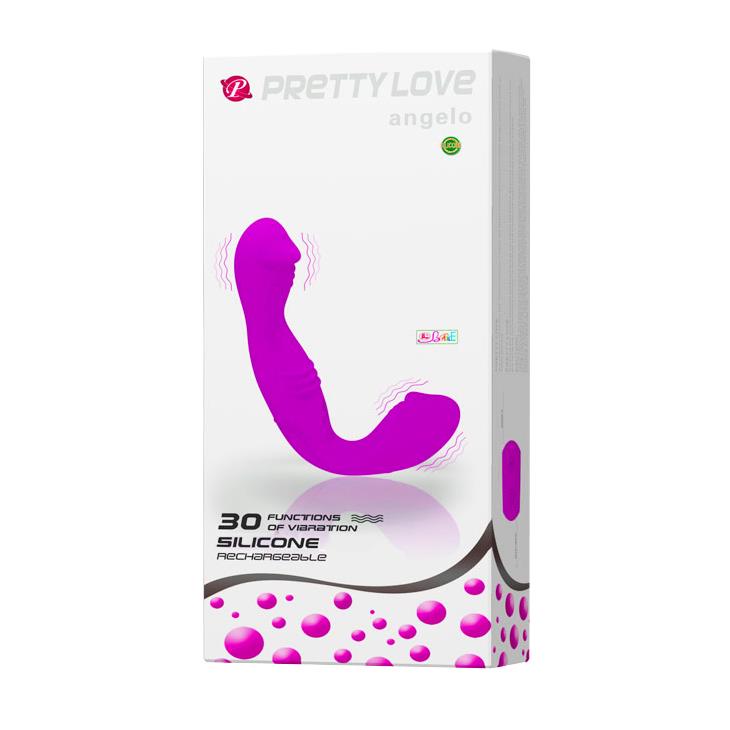 Vibrator Pretty Love Angelo pentru punctul G, 30 de funcții de vibrație