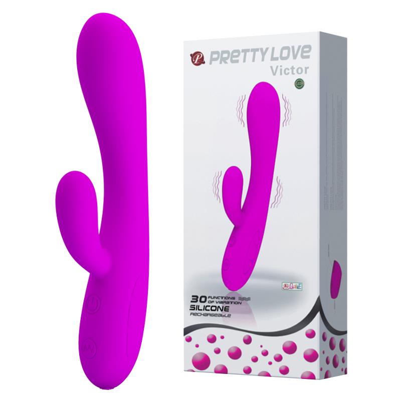 Vibrator USB pentru punct G Pretty Love Victor, 30 de funcții