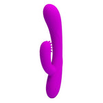 Vibrator Pretty Love Harry Bunny, mov, rezistent la apă, 30 de funcții