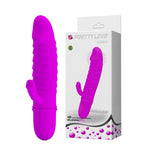 Vibrator mini din silicon Pretty Love ARND pentru punctul G, rezistent la apă