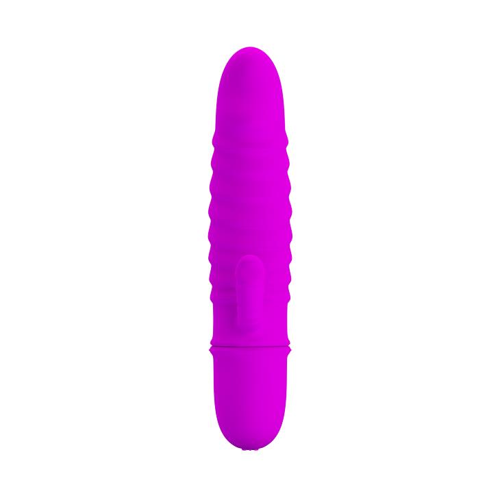 Vibrator mini din silicon Pretty Love ARND pentru punctul G, rezistent la apă