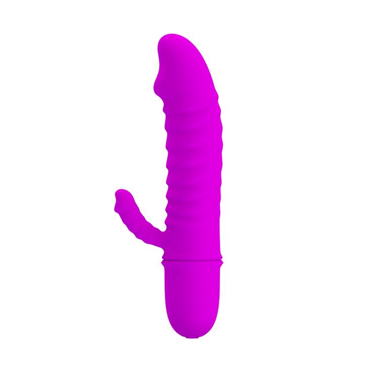 Vibrator mini din silicon Pretty Love ARND pentru punctul G, rezistent la apă