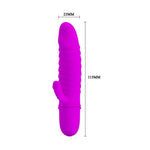 Vibrator mini din silicon Pretty Love ARND pentru punctul G, rezistent la apă