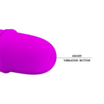 Vibrator mini din silicon Pretty Love ARND pentru punctul G, rezistent la apă