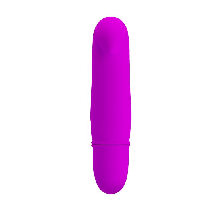 Vibrator Pretty Love Dana Mini pentru Punct G, Silicon, Mov, 10 Moduri