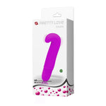 Vibrator Pretty Love Dana Mini pentru Punct G, Silicon, Mov, 10 Moduri