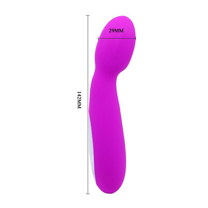 Vibrator pentru punctul G Pretty Love Arvin din silicon violet, USB, 14 cm